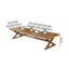 natural wood office table large heavy duty computer deskHYZ 103 detailed images 9