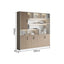 premium white bookcase cabinets and display cabinets kaguyasuCWG K098 detailed images 18