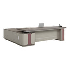 Natural L-Shaped Executive Desk with Side Cabinet - LBZ-411 - product image 1