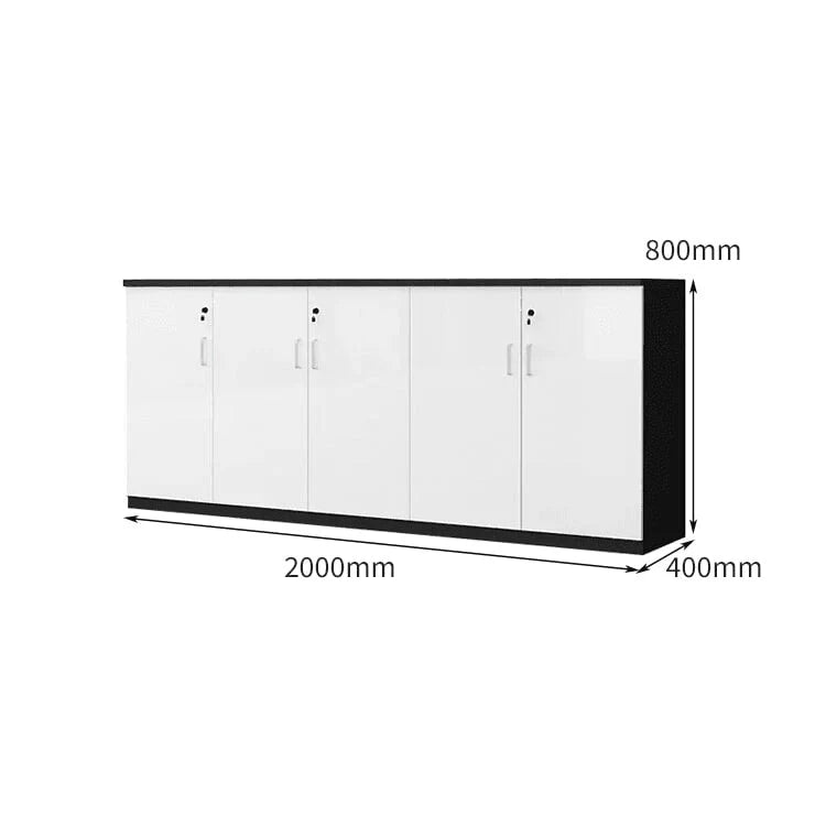 chic sideboard cabinet lockable bookcase kaguyasuCWG C077 detailed images 18