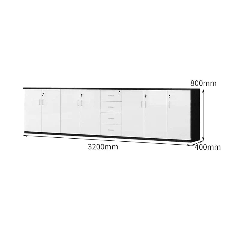 chic sideboard cabinet lockable bookcase kaguyasuCWG C077 detailed images 23
