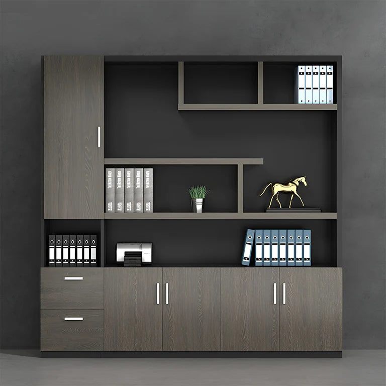 classic wooden bookcase professional storage units kaguyasuCWG 046 main images 1 Hauptbild