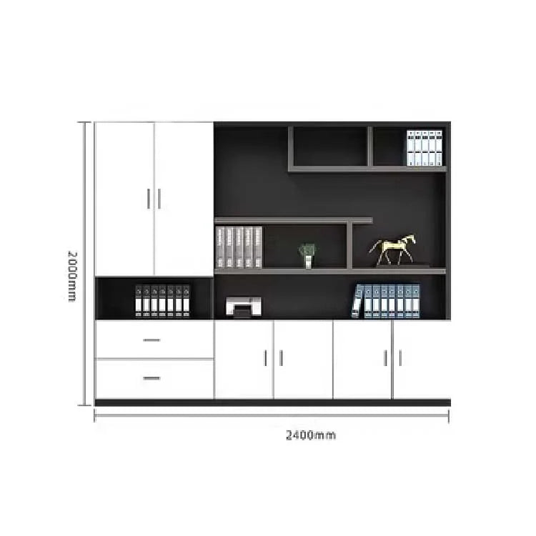 classic wooden bookcase professional storage units kaguyasuCWG 046 main images 21