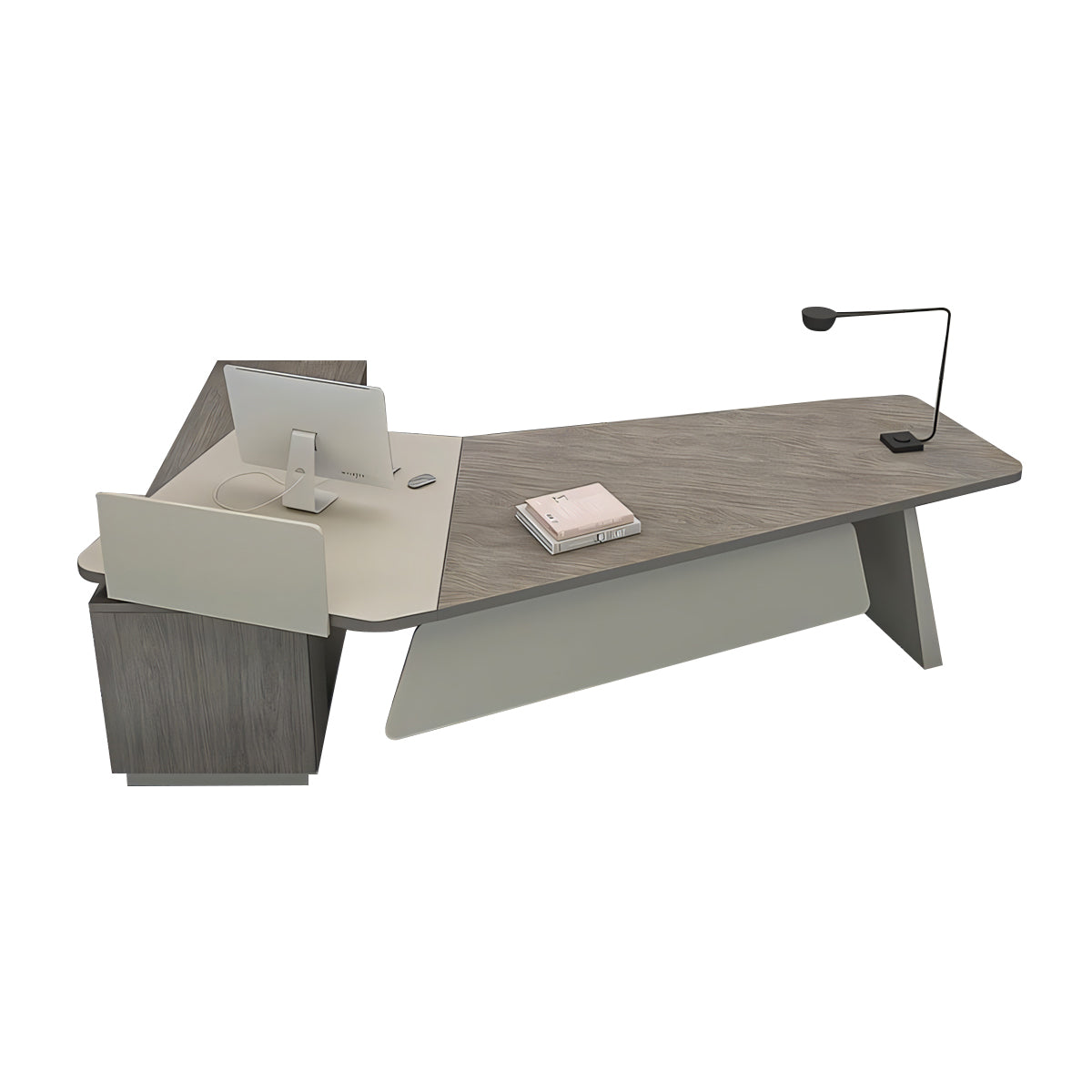 curved desk corner desk with storage kaguyasuLBZ 10152 main images 1
