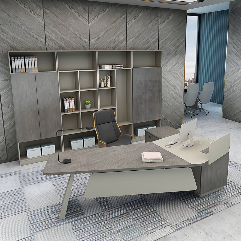 curved desk corner desk with storage kaguyasuLBZ 10152 main images 3