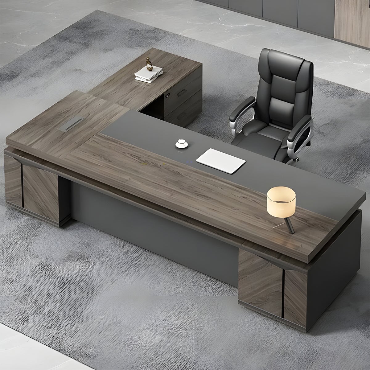 detailed_image_wood-grain_modern_executive_desk_with_drawers_LBZ-C009