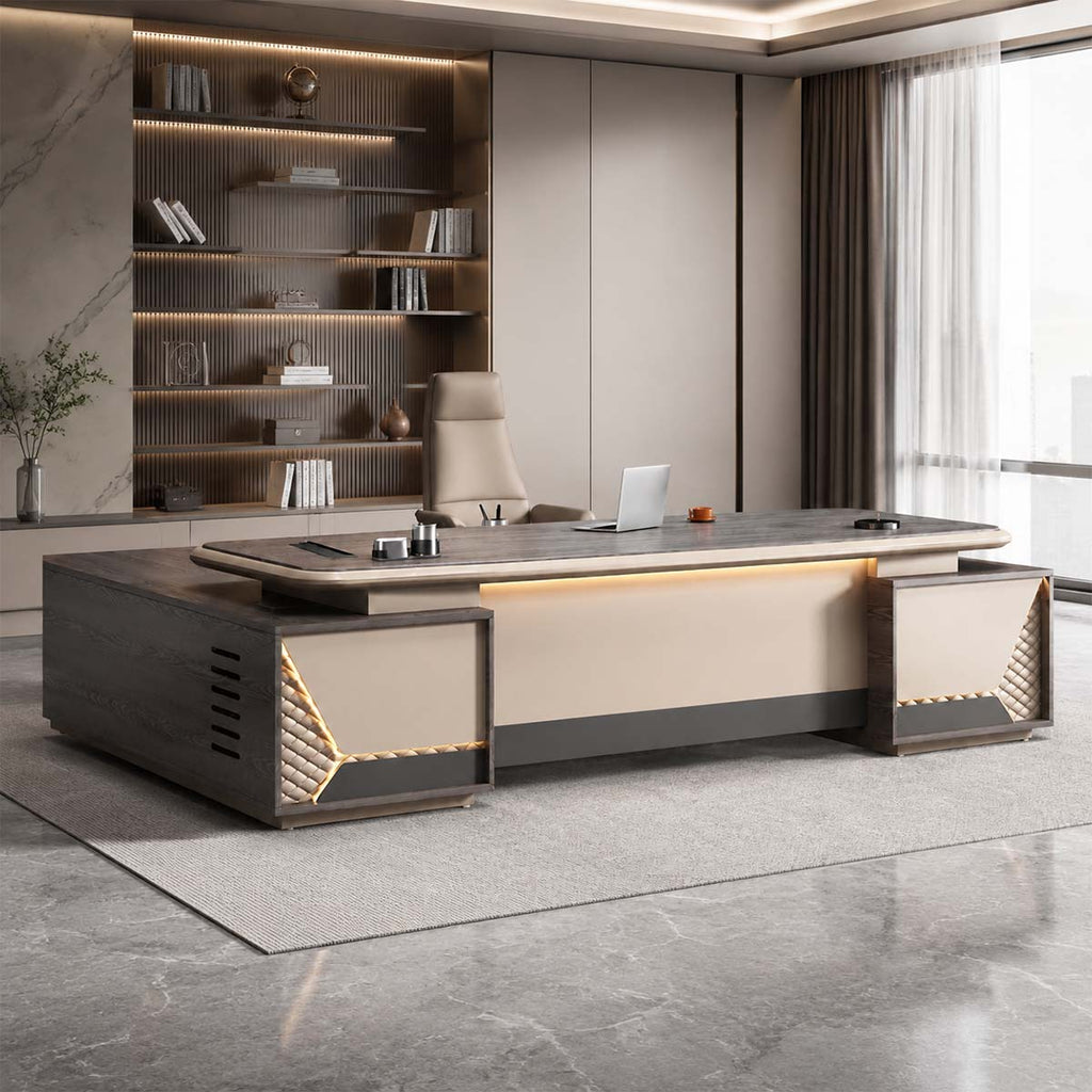 Modern Executive Desk - Large Office Desk - product image 3
