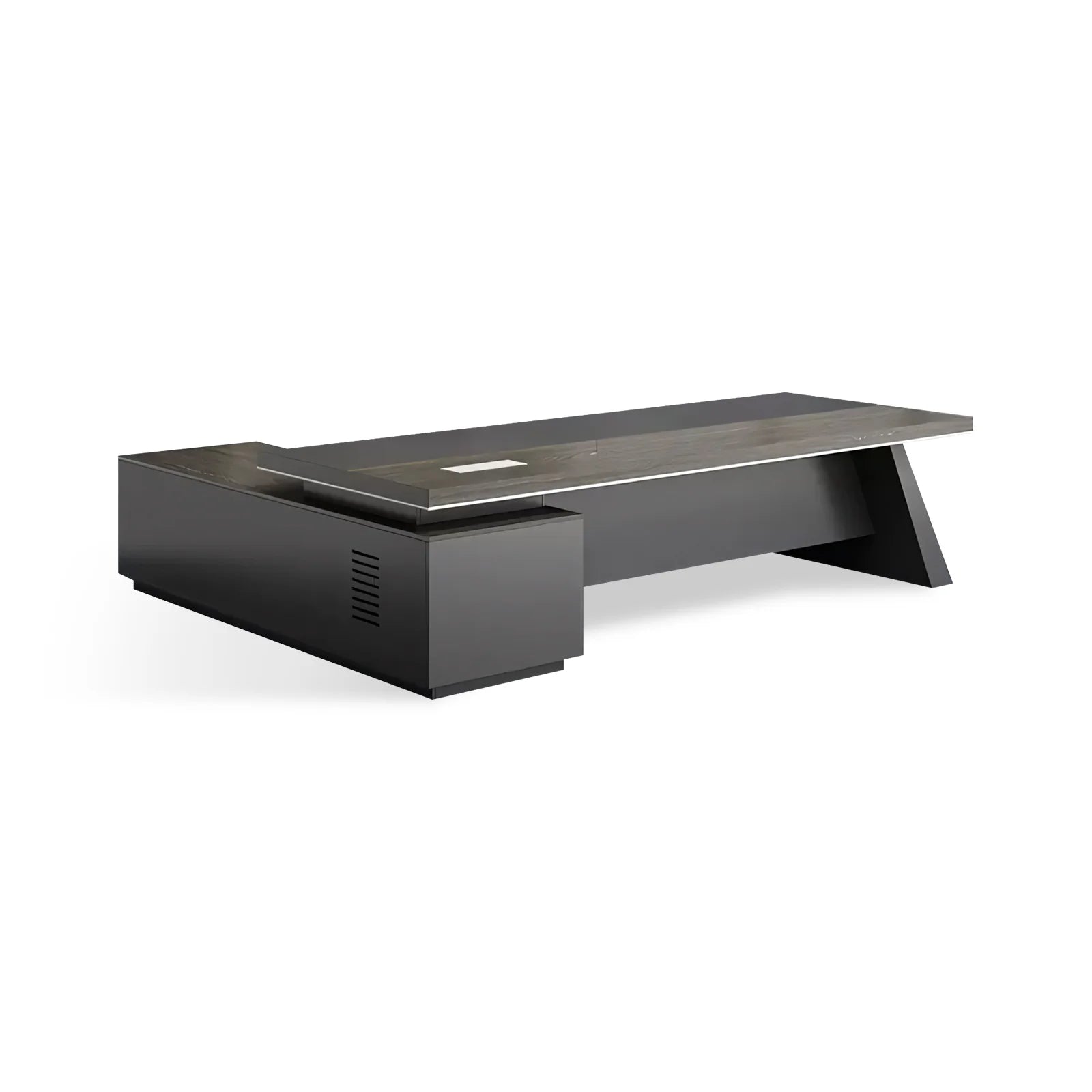 executive desk real wood l shaped office desk kaguyasuLBZ 1065 main images 5