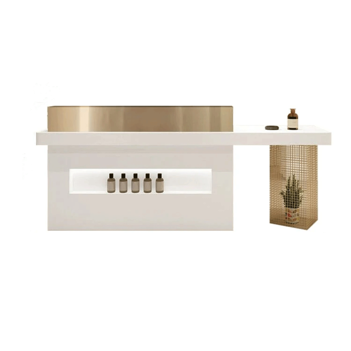 Front Desk Counter | Reception Counter Desk | Kaguyasu Secondary image
