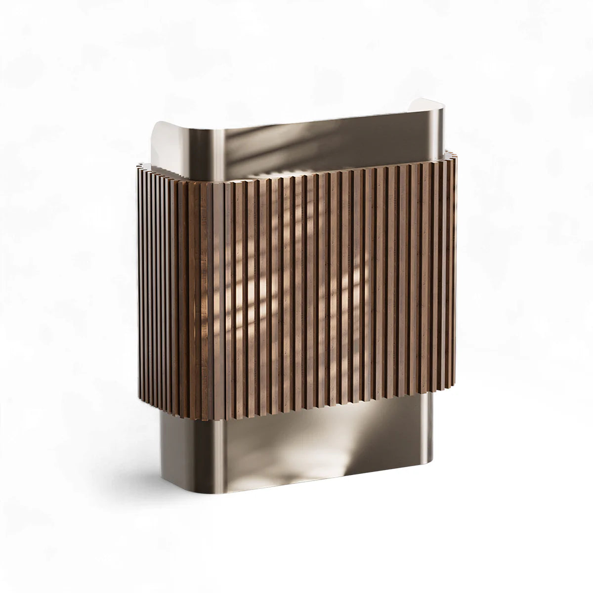 Funky Office Reception Furniture | Wooden Reception Desk | Kaguyasu Secondary image