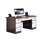 home office computer desk desk with 2 drawers kaguyasuBGZ 2022 detailed images 8