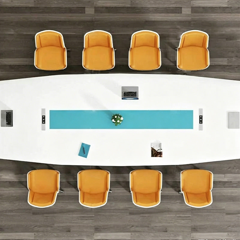 innovative meeting workspace luxury computer desk for officeHYZ 7178 detailed images 4