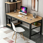 large computer desk desk with back panel kaguyasuBGZ 169 main images 3