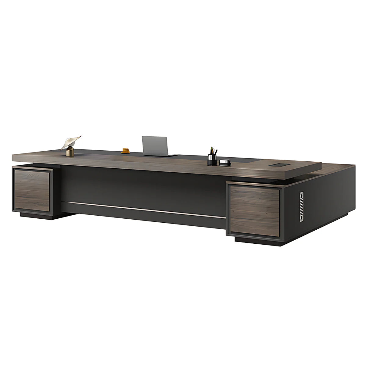 luxury desk l shaped executive desk with storage drawers kaguyasuLBZ 2147 main images 16