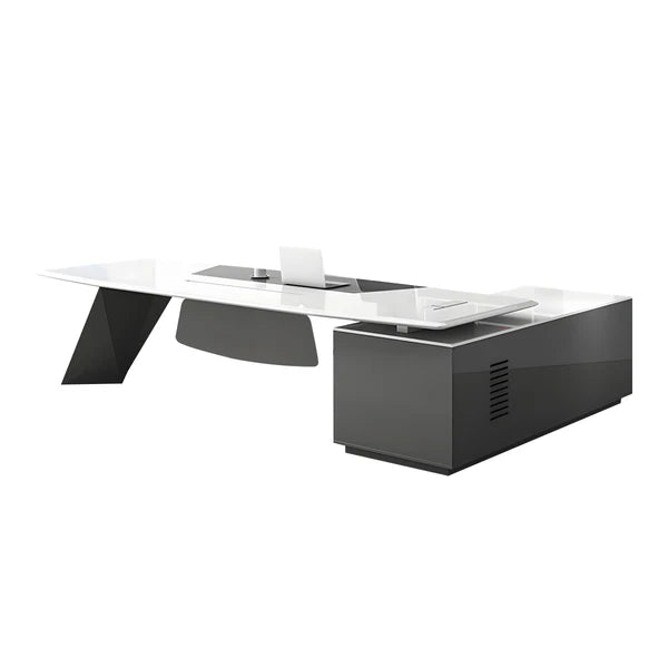 luxury executive desk high gloss l shaped desk kaguyasuLBZ 2150 main images 14 Hauptbild
