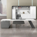 luxury executive desk high gloss l shaped desk kaguyasuLBZ 2150 main images 22