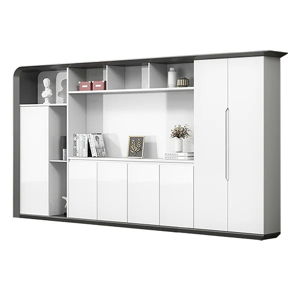 luxury executive desk high gloss l shaped desk kaguyasuLBZ 2150 main images 4
