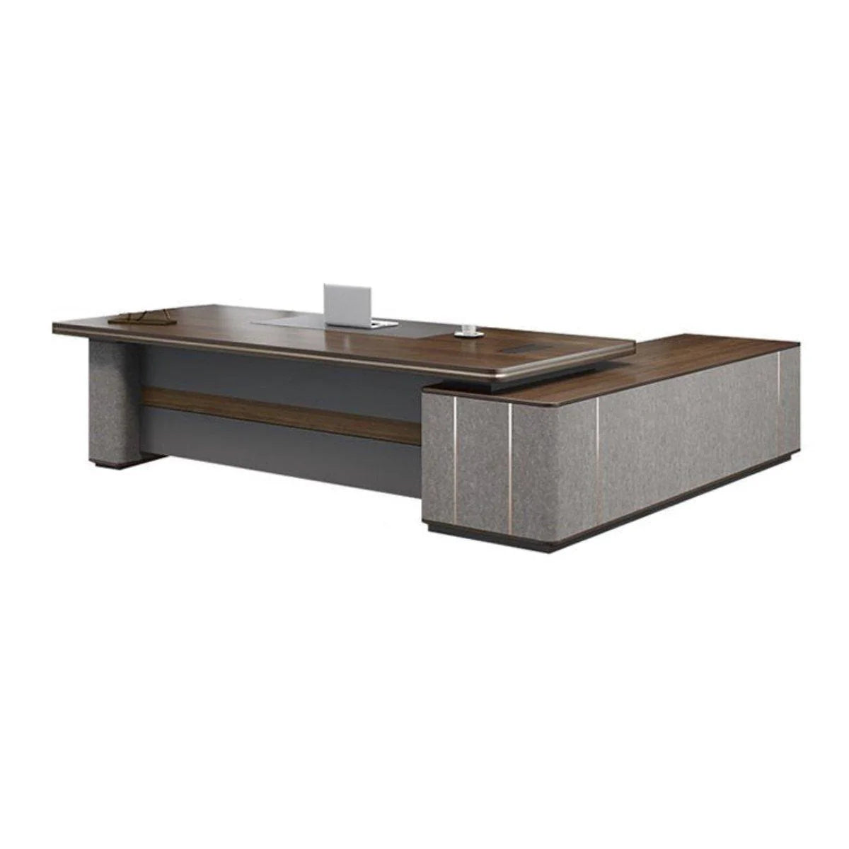 luxury executive office desk corner desk with storage kaguyasuLBZ 10143 main images 15