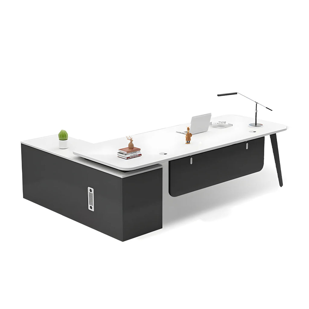 luxury executive office desk l shaped office desk kaguyasuLBZ 1078 main images 38