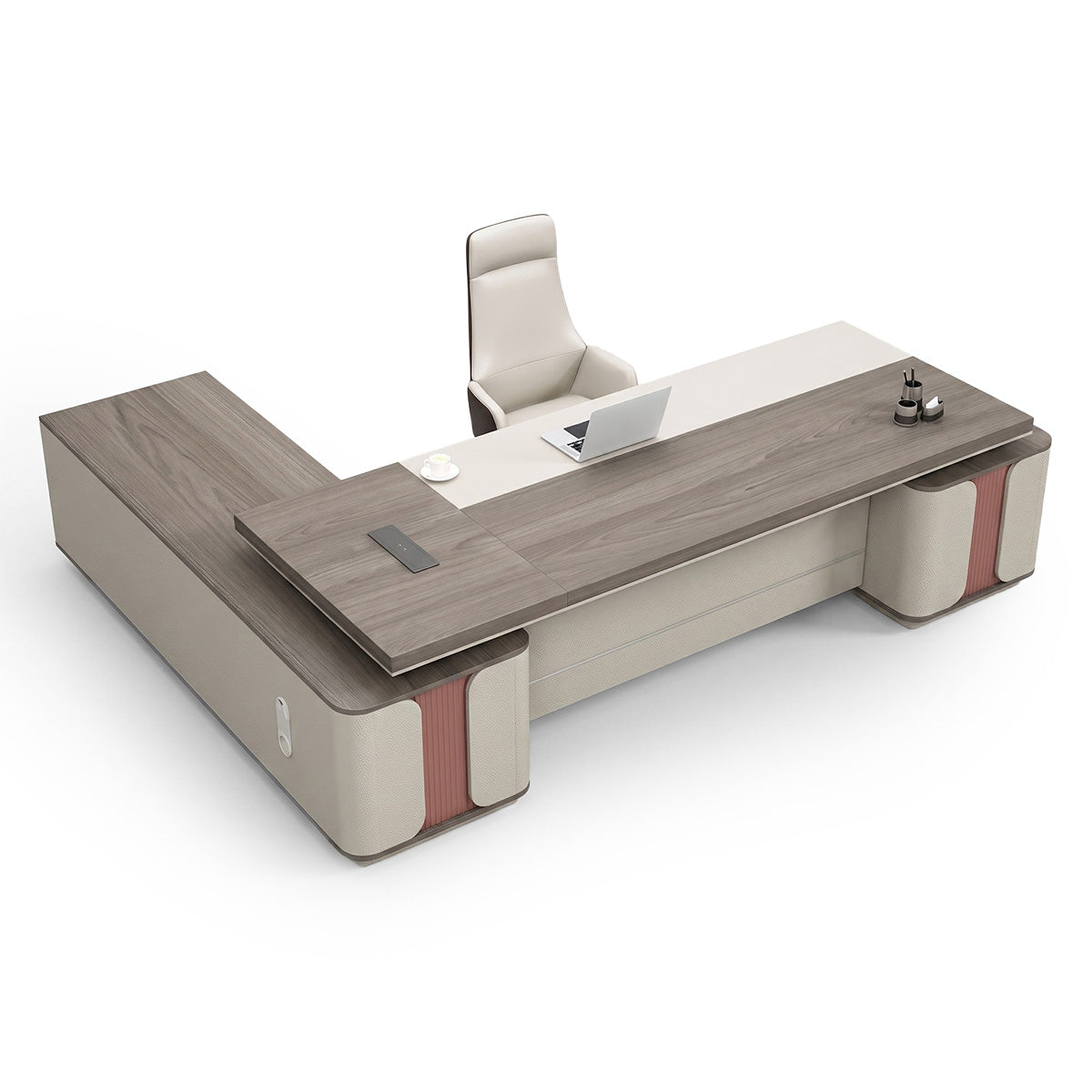 main image contemporary l shaped home office desk LBZ 411