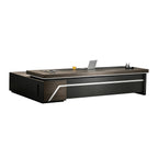 main image multifunctional president desk with power outlet pc ventilation LBZ M015 4