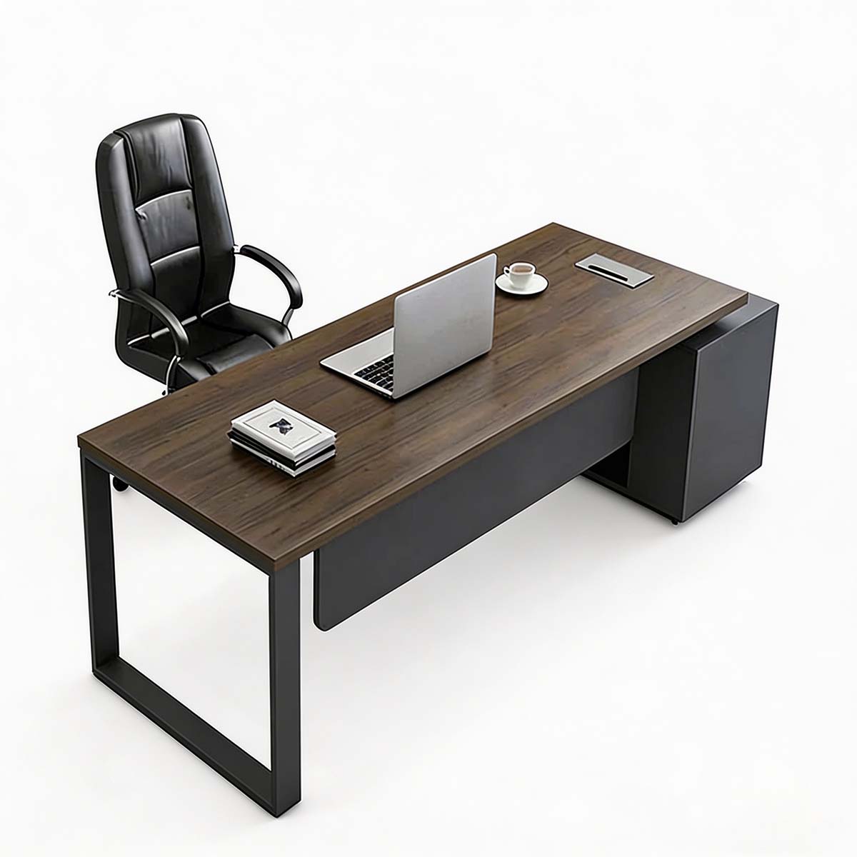 manager desk l shaped modern office desk with storage kaguyasuLBZ 10164 main images 1