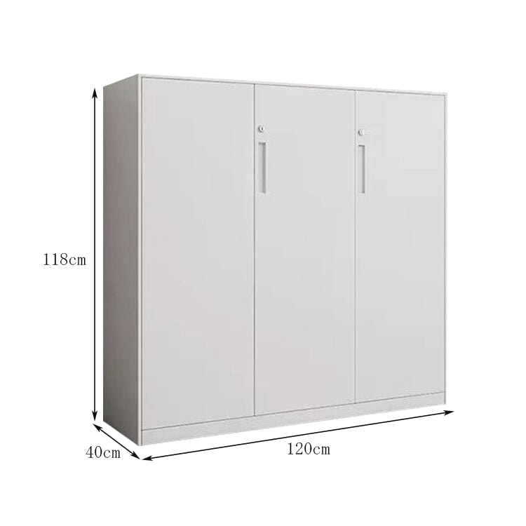 Minimalistisches Bücherregal | Weißer Stahlschrank Vitrine | Kaguyasu Zweitbild