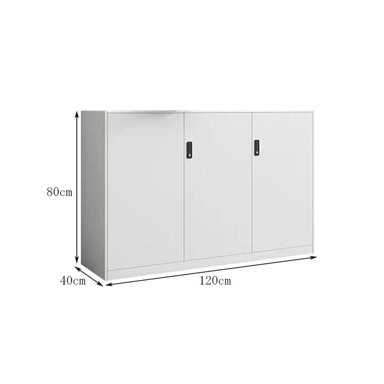 minimalist bookshelf unit white steel cupboard display kaguyasuCWG C080 main image 24