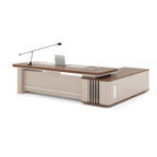 minimalist corner desk executive desk with lock kaguyasuLBZ 7214 main images 8