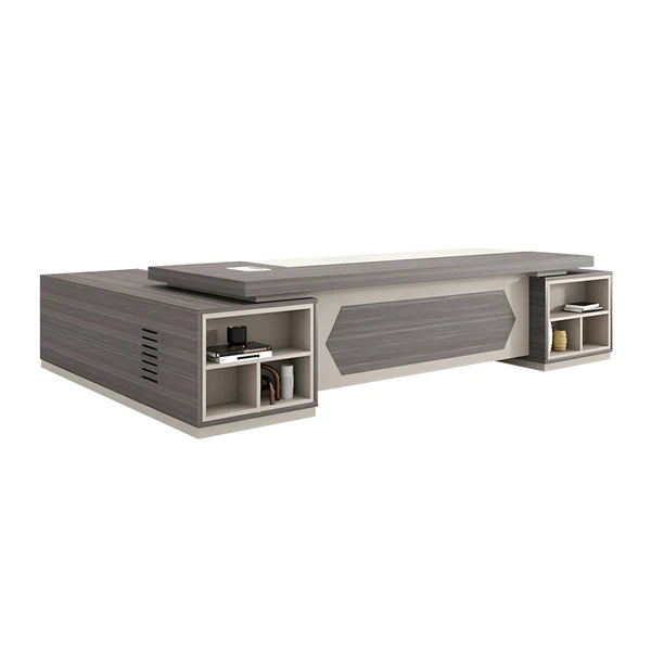 modern boss desk two tone l shaped executive desk kaguyasuLBZ 2191 main images 25