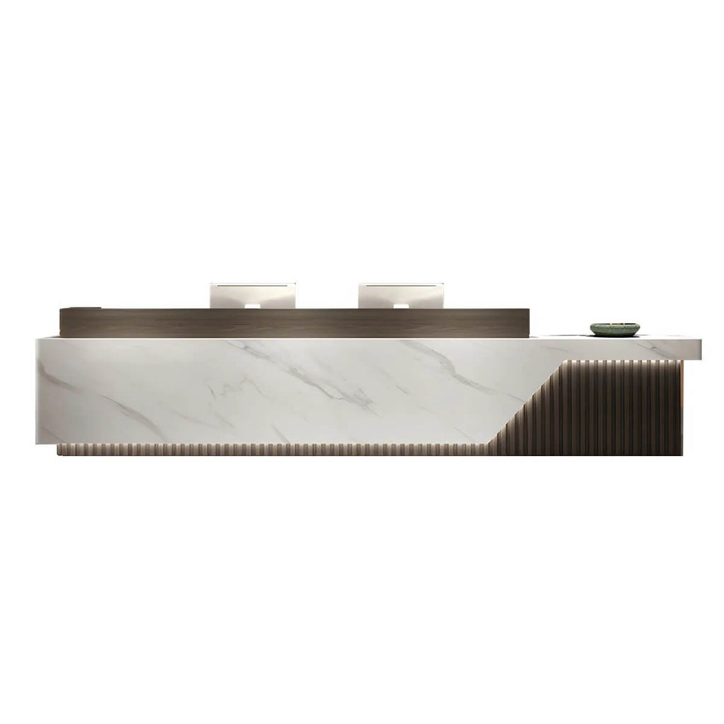 modern office reception desk color blocked reception desk kaguyasuJDT 1094 main images 12