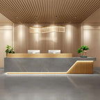 modern office reception desk color blocked reception desk kaguyasuJDT 1094 main images 7