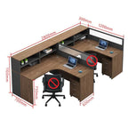 office desk l shaped desk with hutch kaguyasuBGZ 224 detailed images 1