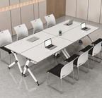 portable meeting room table minimalist desk workstation kaguyasu HYZ 2010 main images 6