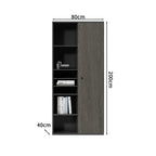 premium executive bookcase oak display cabinet design kaguyasuCWG S056 detailed images 18
