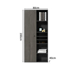 premium executive bookcase oak display cabinet design kaguyasuCWG S056 detailed images 23