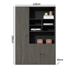 premium executive bookcase oak display cabinet design kaguyasuCWG S056 detailed images 26