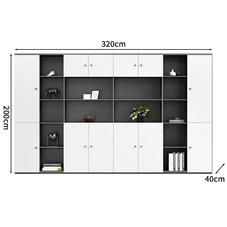 premium executive bookcase oak display cabinet design kaguyasuCWG S056 detailed images 8