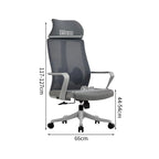 premium office chair ergonomic black office chair kaguyasuBGY K004 detailed images 4