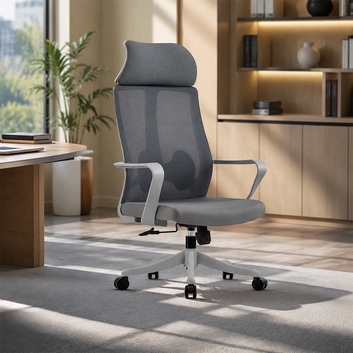 premium office chair ergonomic black office chair kaguyasuBGY K004 main images 1 Hauptbild
