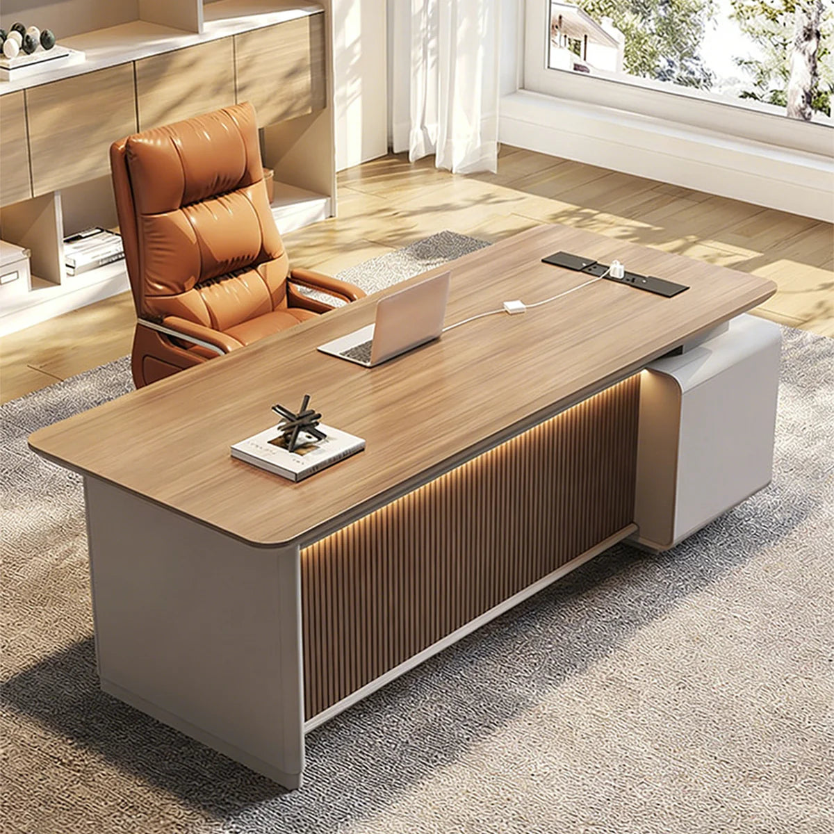 premium office desk executive desk with storage kaguyasuLBZ 2332 main images 7
