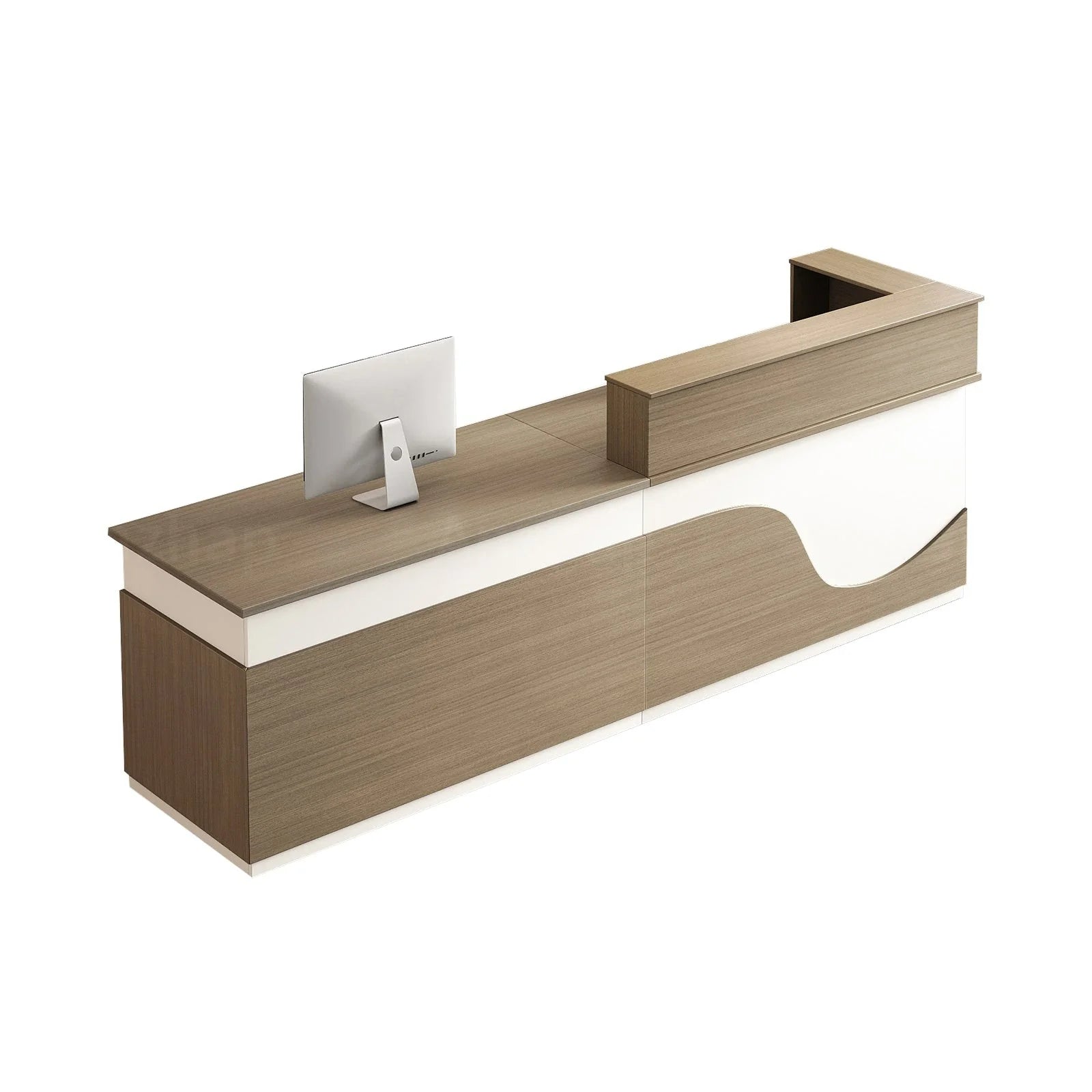 Reception Desk Dimensions | Affordable Reception Desk | Kaguyasu Secondary image
