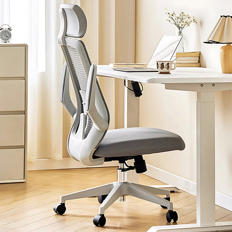 s curve ergonomic office chair black mesh work chair kaguyasuBGY 303 main images 6