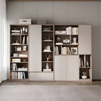 versatile bookshelf elegant storage units with doors kaguyasuLBG K027 main images 1