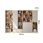 versatile bookshelf elegant storage units with doors kaguyasuLBG K027 main images 6