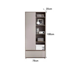 versatile bookshelf elegant storage units with doors kaguyasuLBG K027 main images 7