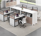 white desk with drawers white l shaped desk kaguyasuBGZ M002 detailed images 19