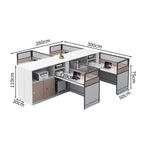 white desk with drawers white l shaped desk kaguyasuBGZ M002 main images 20