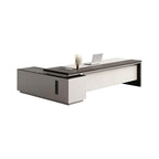 white wood desk l shaped executive desk kaguyasuLBZ 056 main images 17