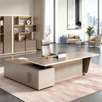 Modern Office Desk with Drawers - Executive Desk - product image 4